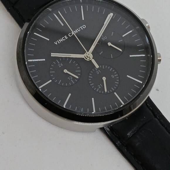 Vince Camuto VC/1098TB Men's 43mm Stainless Steel Multi-Function Watch NEW BATT - Picture 11 of 11